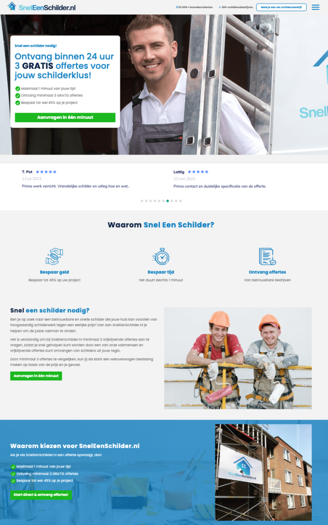 Webdesign Heiloo - Project Direct ✓ Website laten maken ✓ WordPress ✓ Webdesign ✓ Webwinkel ✓ Vindbaar in Google